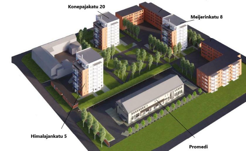 Pro Apartments 2 Vaasa Buitenkant foto